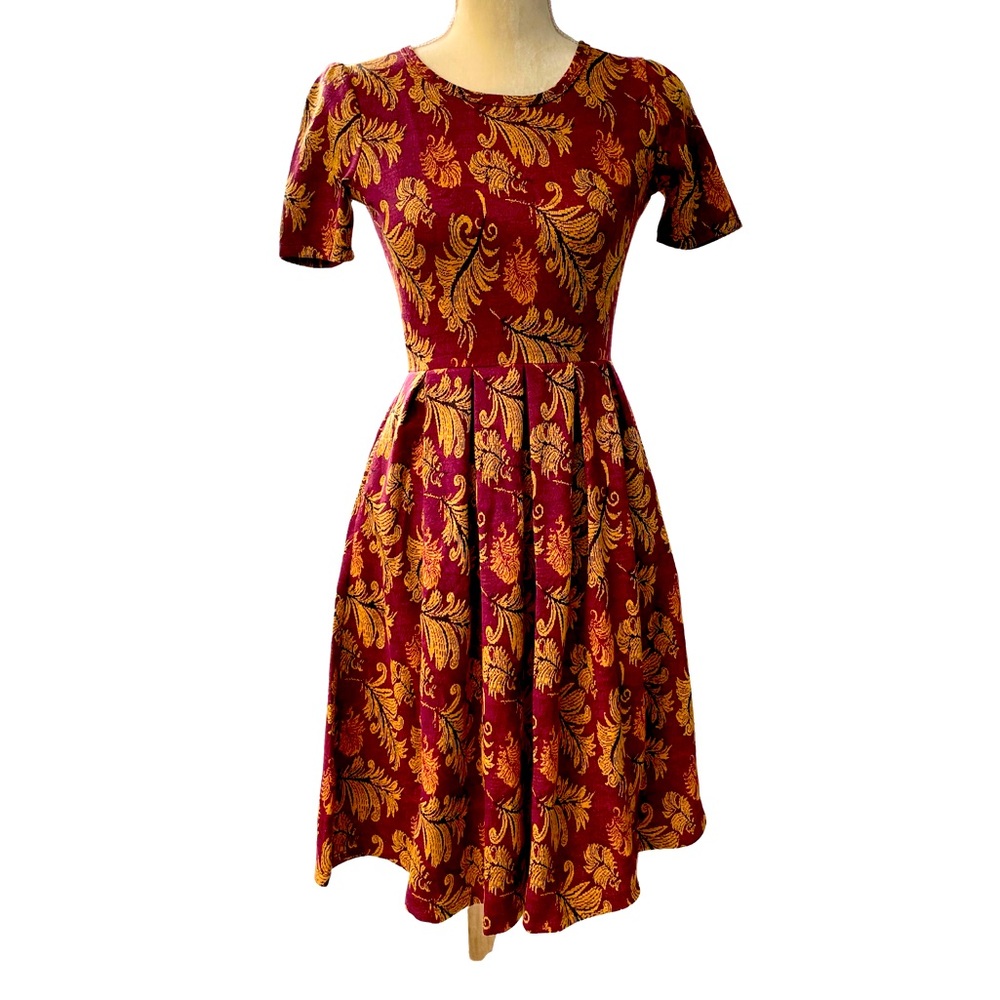 NWT Jacquard Lularoe Amelia Dress Size XS